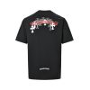 a7f92b8d (1) Chrome Hearts Red Cross Tee short-sleeve t-shirt- Black