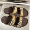 Burberry Check Suede Urchin Men's Leather Sandal