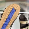 Burberry Check Suede Urchin Men's Leather Sandal