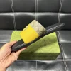 Gucci GG Supreme Slide Men's Yellow Rubber Slide