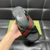 Gucci Maverik Men's Black Rubber Slide - Non-Slip Comfort