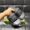 Gucci Men's Slide Sandal with Anti-Slip Soles