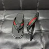Gucci Men's Thong Sandal with Anti-Slip Rubber Sole