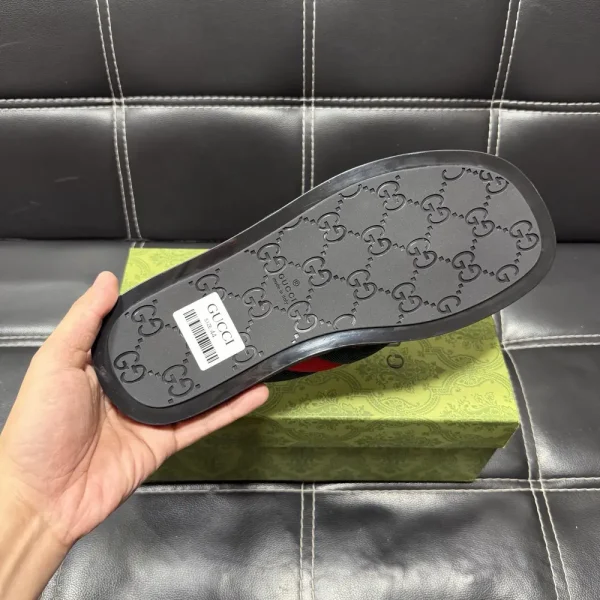 Gucci Men's Thong Sandal with Anti-Slip Rubber Sole