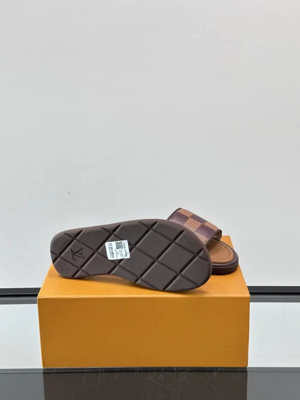 Louis Vuitton Men's Damier Ebene Slide