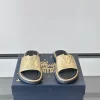 Louis Vuitton Sunbath Men's Gold Leather Slide