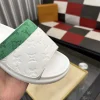 Louis Vuitton Men's Cowhide Rubber Slides - Iconic Sole