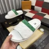 Louis Vuitton Men's Cowhide Rubber Slides - Iconic Sole