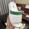 Louis Vuitton Men's Cowhide Rubber Slides - Iconic Sole