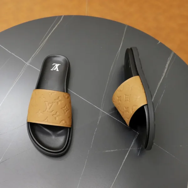 Louis Vuitton Men's Sunbath Flat Mule Slide
