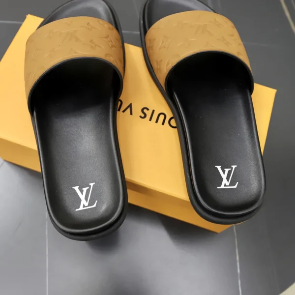 Louis Vuitton Men's Sunbath Flat Mule Slide