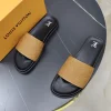 Louis Vuitton Men's Sunbath Flat Mule Slide