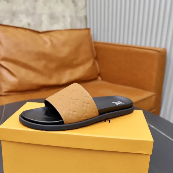 Louis Vuitton Men's Sunbath Flat Mule Slide