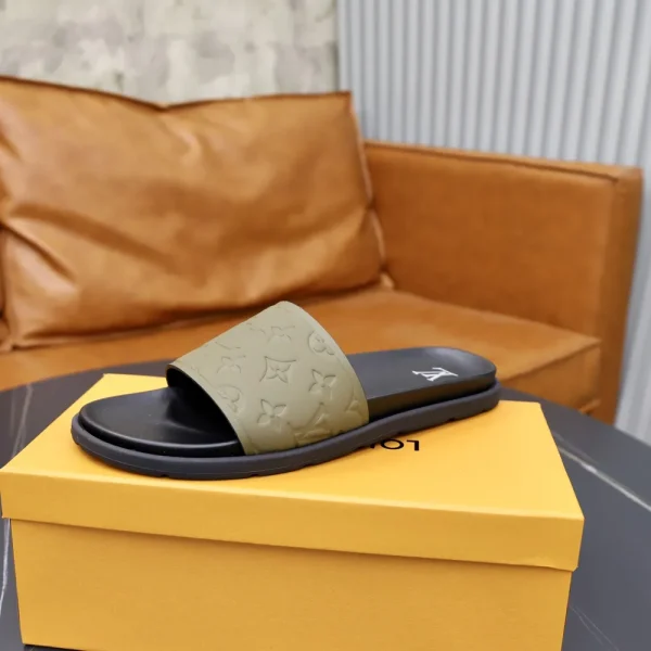 Louis Vuitton Men's Sunbath Flat Mule Slide