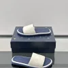 Louis Vuitton Men's White Leather Slide
