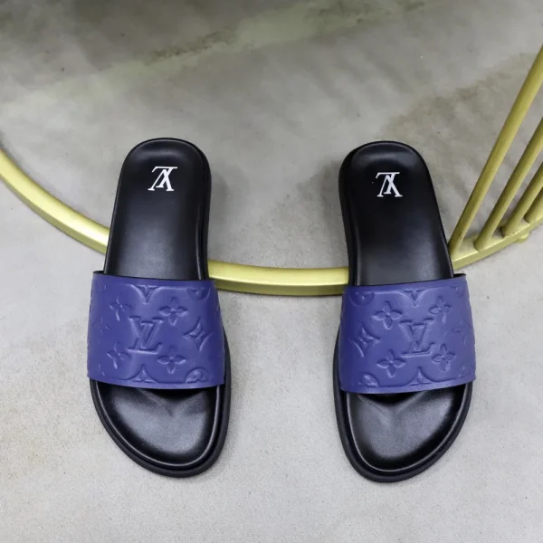 Louis Vuitton Miami Mule Men's Black Slide