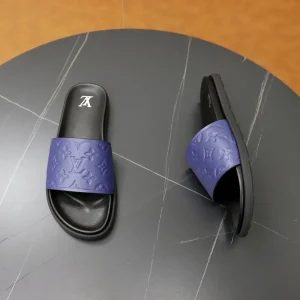 Louis Vuitton Miami Mule Men's Black Slide