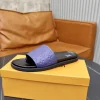 Louis Vuitton Miami Mule Men's Black Slide