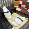 Louis Vuitton Miami Mule Men's White Cowhide Slide