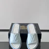 Louis Vuitton Miami Mule Men's White Leather Slide
