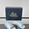 Louis Vuitton Miami Mule Men's White Leather Slide