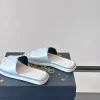 Louis Vuitton Miami Mule Men's White Leather Slide