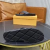 Louis Vuitton Mirabeau Men's Black Leather Sandal