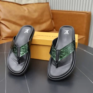 Louis Vuitton Mirabeau Thong Men's Leather Sandal
