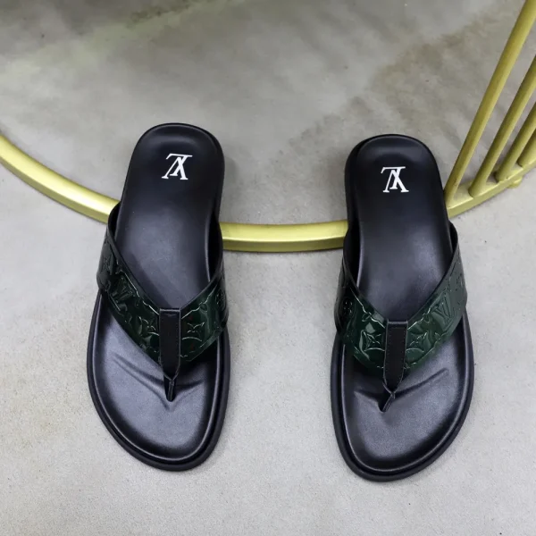Louis Vuitton Mirabeau Thong Men's Leather Sandal