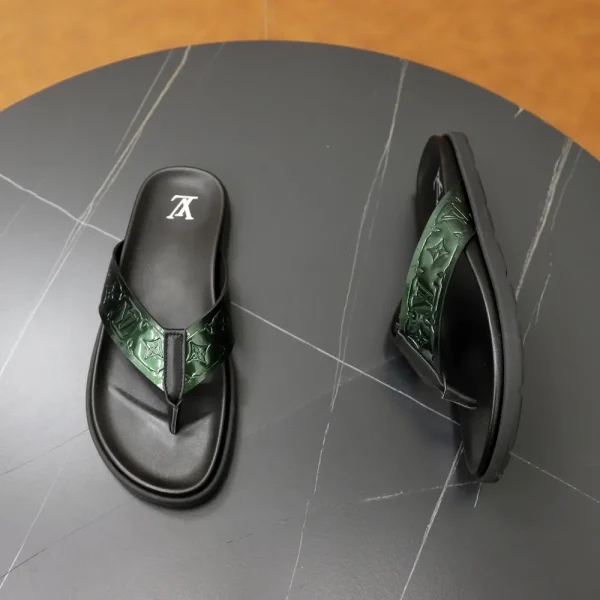 Louis Vuitton Mirabeau Thong Men's Leather Sandal