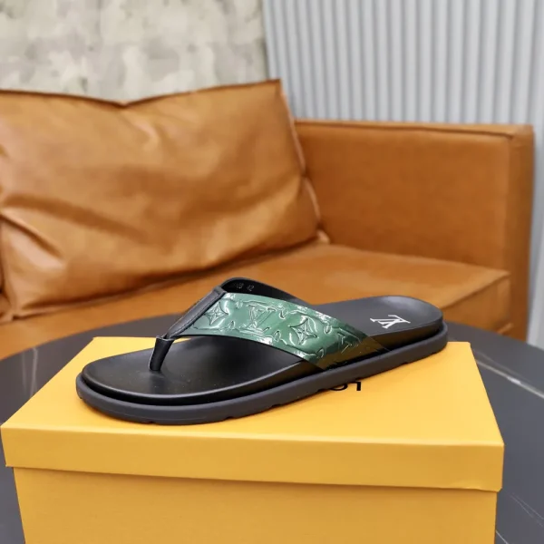 Louis Vuitton Mirabeau Thong Men's Leather Sandal