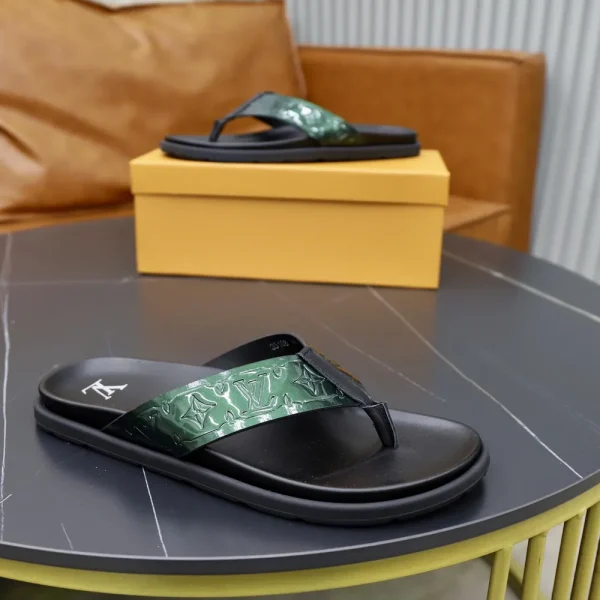 Louis Vuitton Mirabeau Thong Men's Leather Sandal