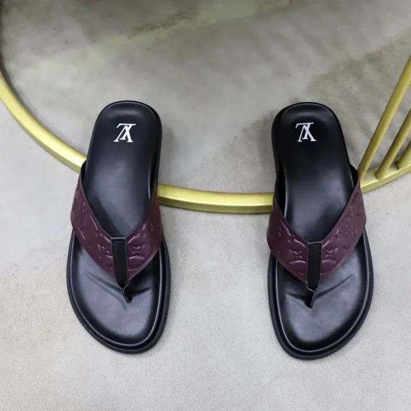 Louis Vuitton Monogram Eclipse Men's Sandals
