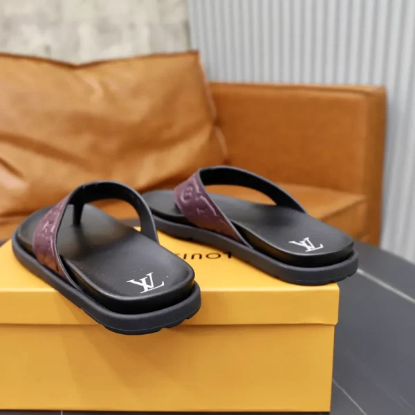 Louis Vuitton Monogram Eclipse Men's Sandals