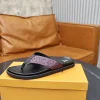Louis Vuitton Monogram Eclipse Men's Sandals