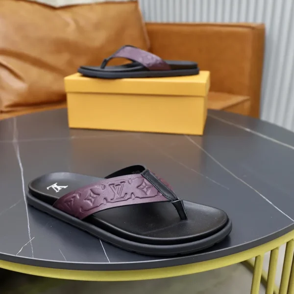 Louis Vuitton Monogram Eclipse Men's Sandals