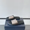 Louis Vuitton Portofino Mule Men's Black Leather Slide