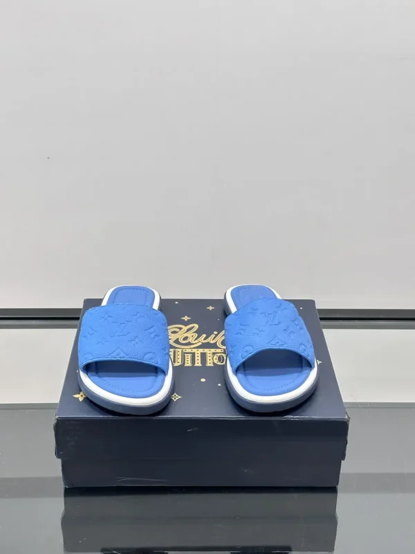 Louis Vuitton Portofino Mule Blue Slide 2026
