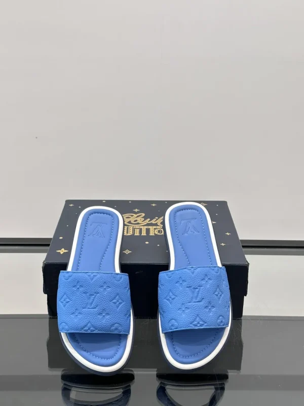 Louis Vuitton Portofino Mule Blue Slide 2026