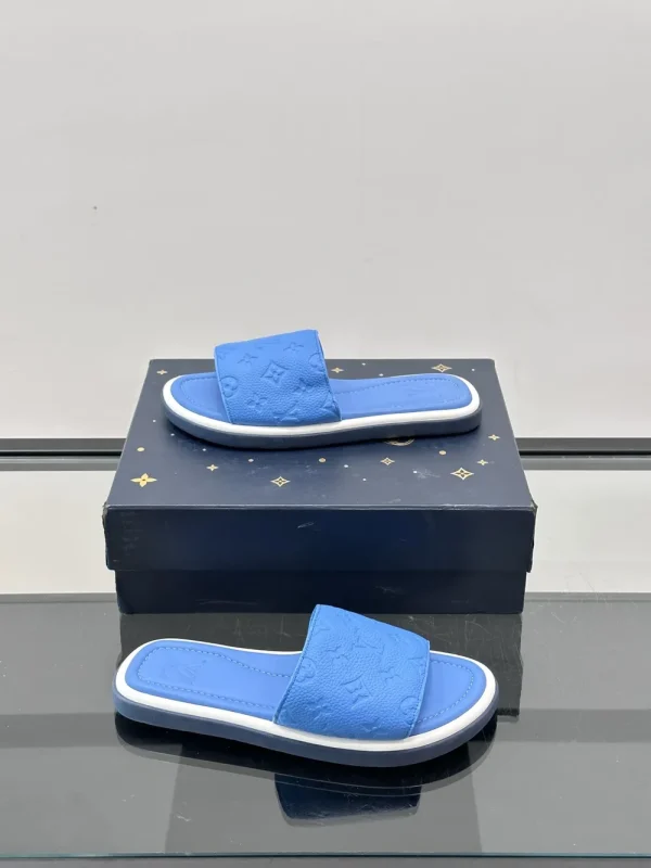 Louis Vuitton Portofino Mule Blue Slide 2026