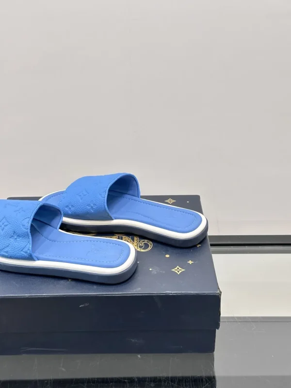 Louis Vuitton Portofino Mule Blue Slide 2026