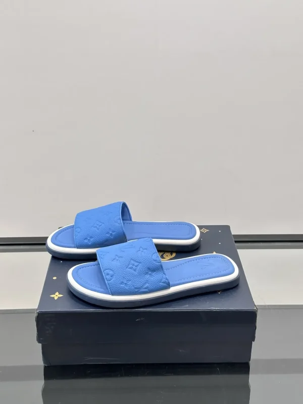 Louis Vuitton Portofino Mule Blue Slide 2026