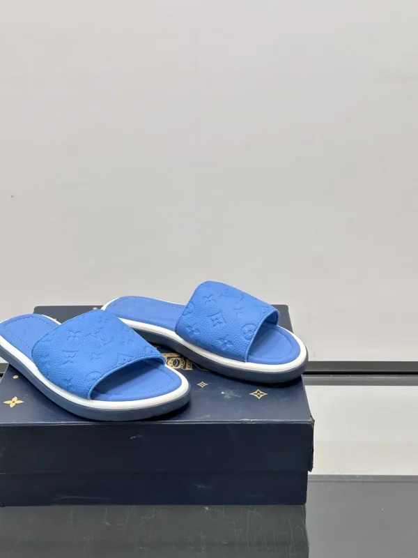Louis Vuitton Portofino Mule Blue Slide 2026