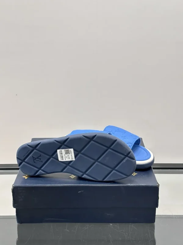 Louis Vuitton Portofino Mule Blue Slide 2026