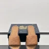 Louis Vuitton Portofino Mule Brown Leather Slide