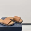 Louis Vuitton Portofino Mule Brown Leather Slide