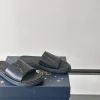 Louis Vuitton Portofino Mule Men's Slide Black Leather