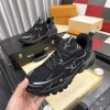 Louis Vuitton Tatic Runner Black Leather Sneaker