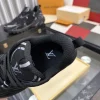 Louis Vuitton Tatic Runner Black Leather Sneaker