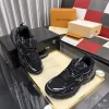 Louis Vuitton Tatic Runner Black Leather Sneaker